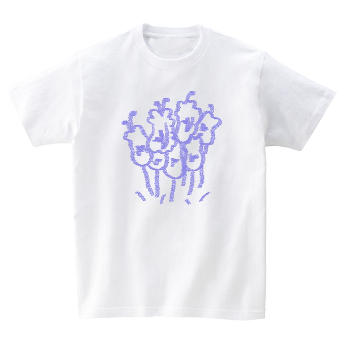 어썸어스(AWESOMEUS) Lily of the valley T-SHIRTS_4COLOR