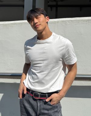 머슬핏 반팔티 025532 [4color]