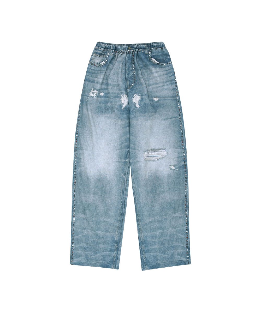 送料・関税込●GRAILZ● 25SS COATED BALLON DENIM PANTS 送料・関税込○GRAILZ○ 25SS COATED BALLON DENIM PANTS