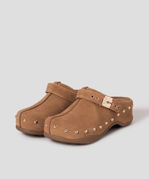 (WOMEN) 스터드 크로그 샌들  브릭 (HH54K2W16C)