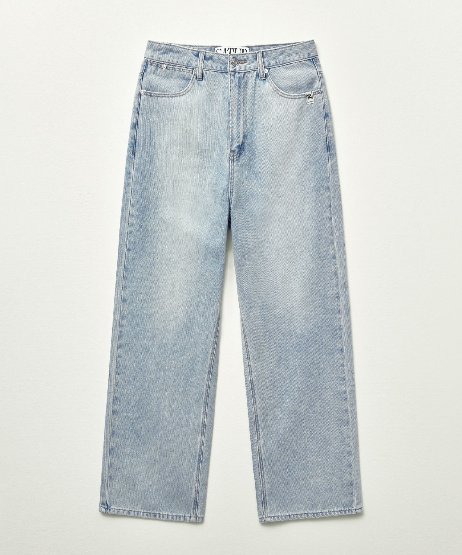 韓国人気★SATUR★(W)Linen Relaxed Denim Pants★デニムパンツ MUSINSA | SATUR (W) Linen Relaxed Denim Pants Blue