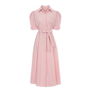 롤업퍼프플레어원피스_I5B-IOP002