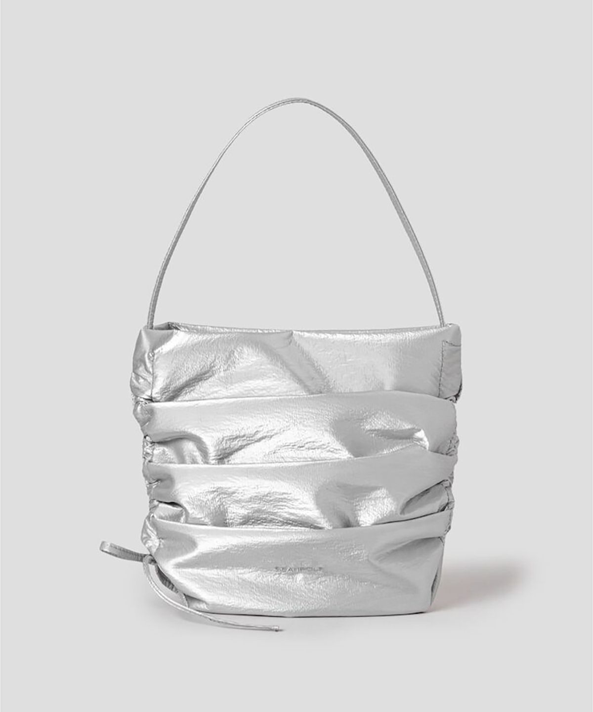 빈폴 액세서리(BEANPOLE ACCESSORY) 윈디 셔링 스몰 토트백 - 라이트 그레이