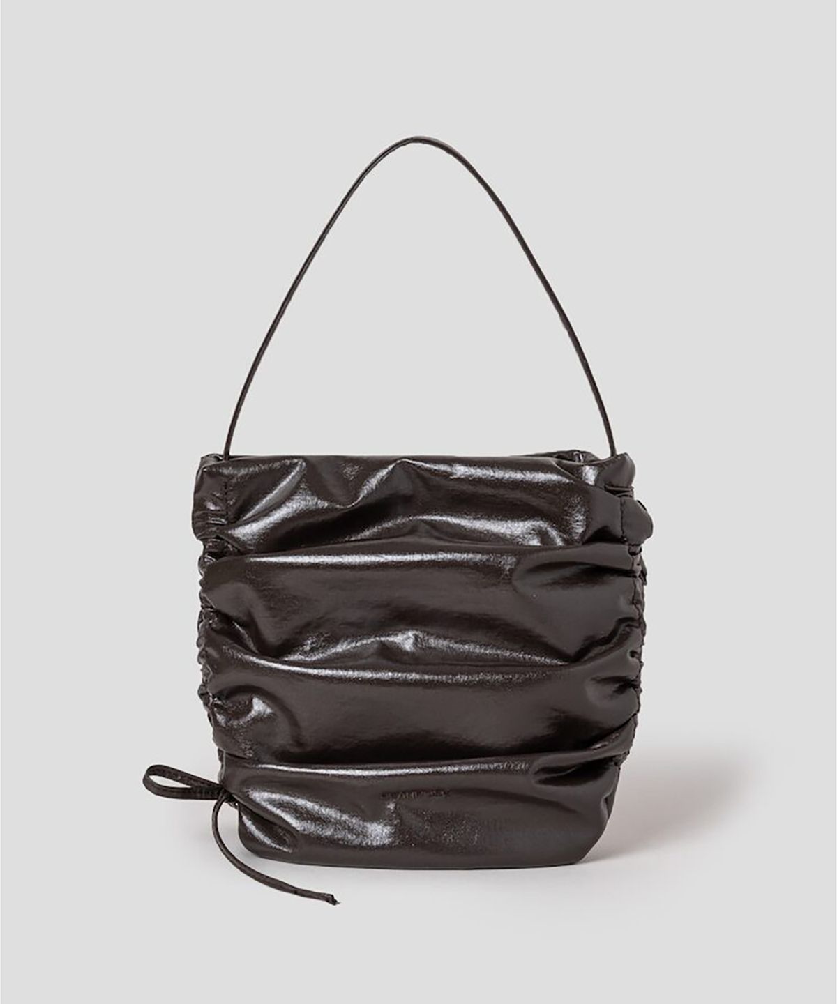 빈폴 액세서리(BEANPOLE ACCESSORY) 윈디 셔링 스몰 토트백 - 브라운