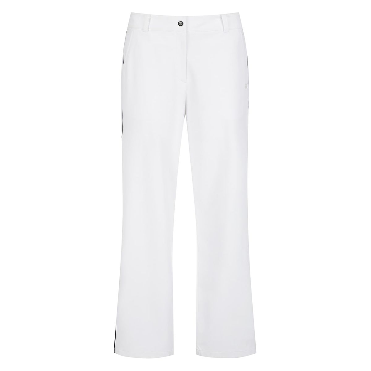 어뉴골프(ANEW GOLF) WOMEN SM SIDE LINE SEMI WIDE PANTS_WH