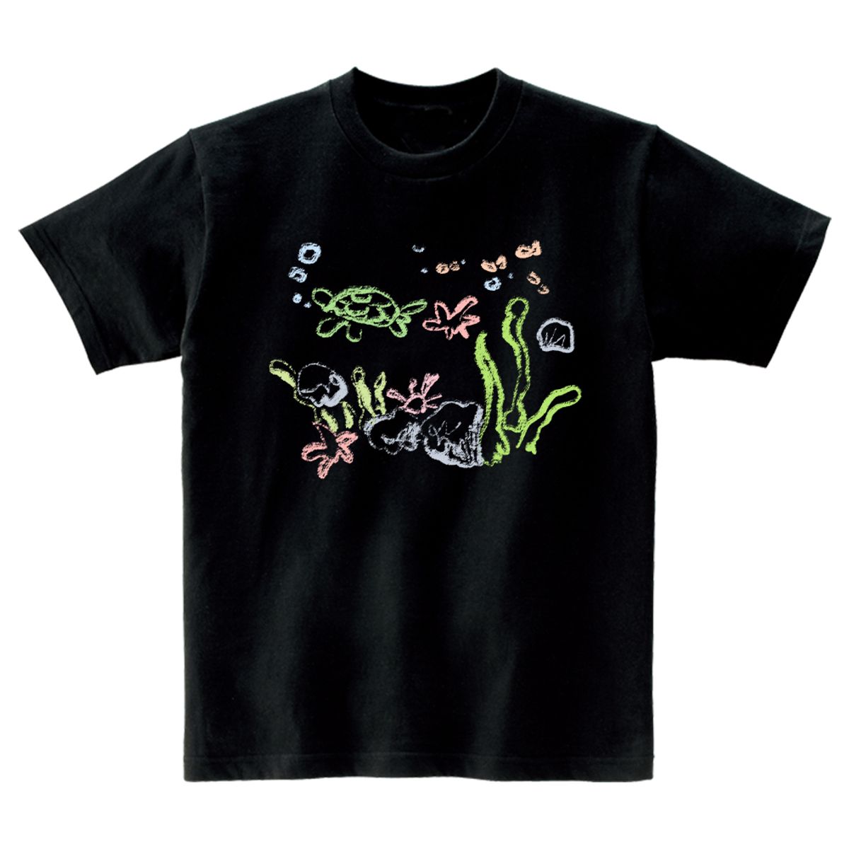 어썸어스(AWESOMEUS) Colorful underwater T-SHIRTS_4COLOR