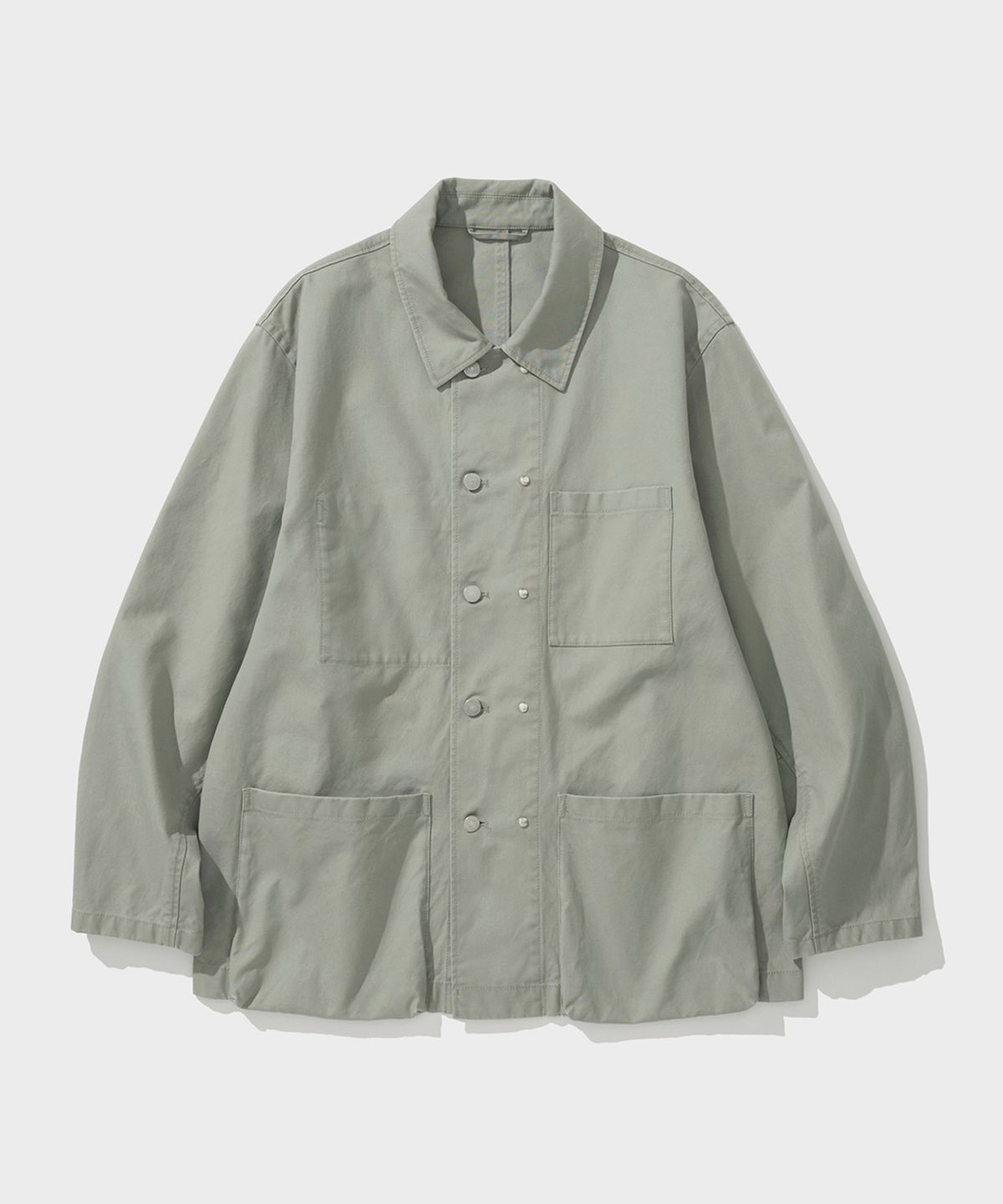 셔터(SHIRTER) GERMAN DUCK DB WORK JACKET (LIGHT OLIVE)