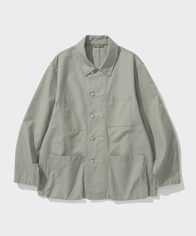 GERMAN DUCK DB WORK JACKET (LIGHT OLIVE)