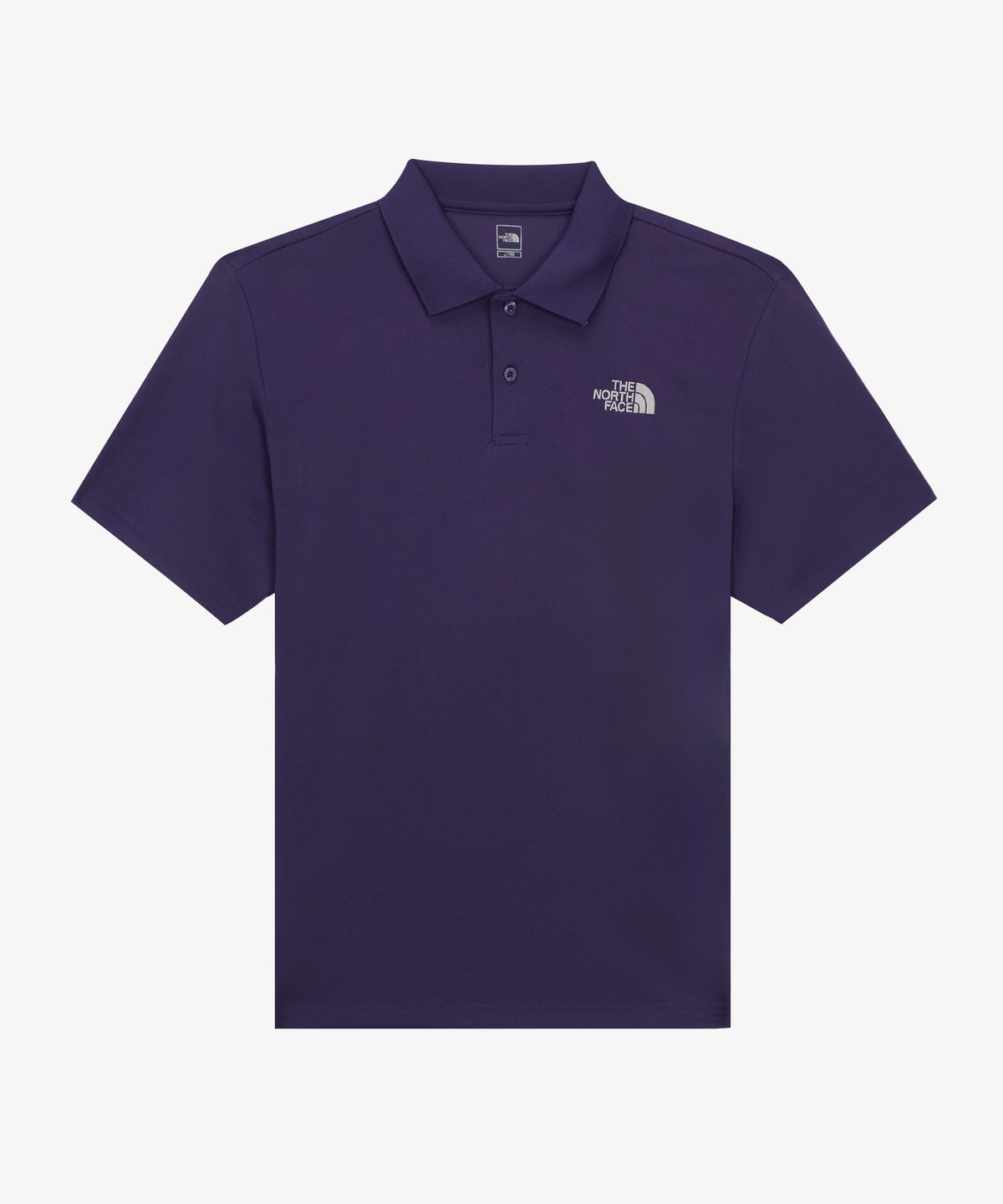 노스페이스(THE NORTH FACE) NT7PR14D 남성 프레쉬 EX 반팔 폴로 PURPLE