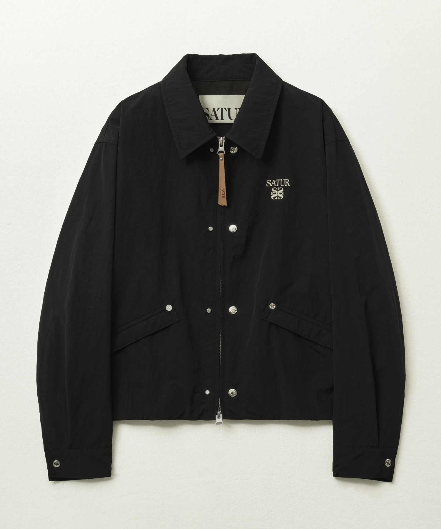 ジャケット SATUR (W) Teo Nylon Coach Jacket 5SA005 MUSINSA | SATUR (W) Theo Nylon Coach Jacket Black