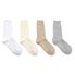 [라이트 컬러 4팩]WORK BASIC CABLE 베이직 케이블 양말