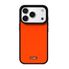 아이폰 맥세이프 오렌지 주황 컬러 실크 케이스 디자인 핸드폰