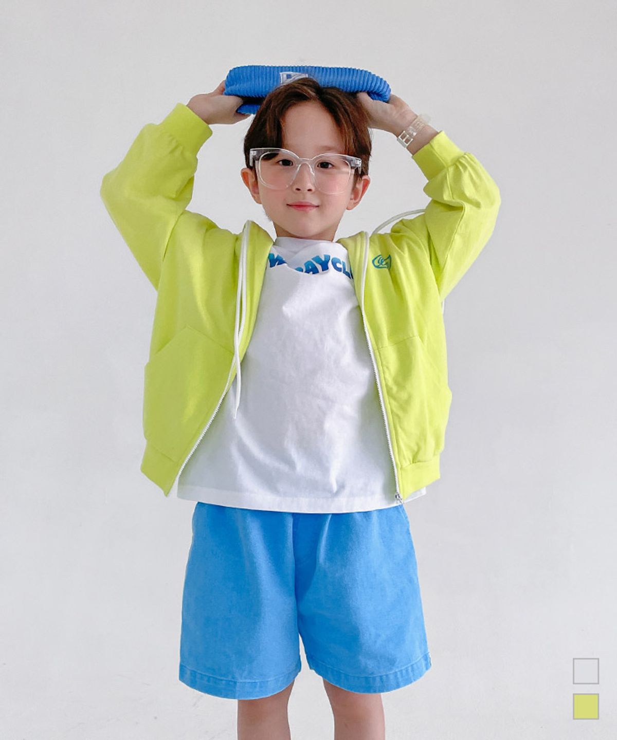 베리클로젯(BERRYCLOSET) 원스 플레잉 후드 점퍼