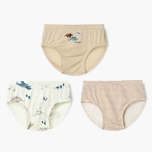 2025남아동 쥬라기파크 모달 삼각팬티 3종 PACK