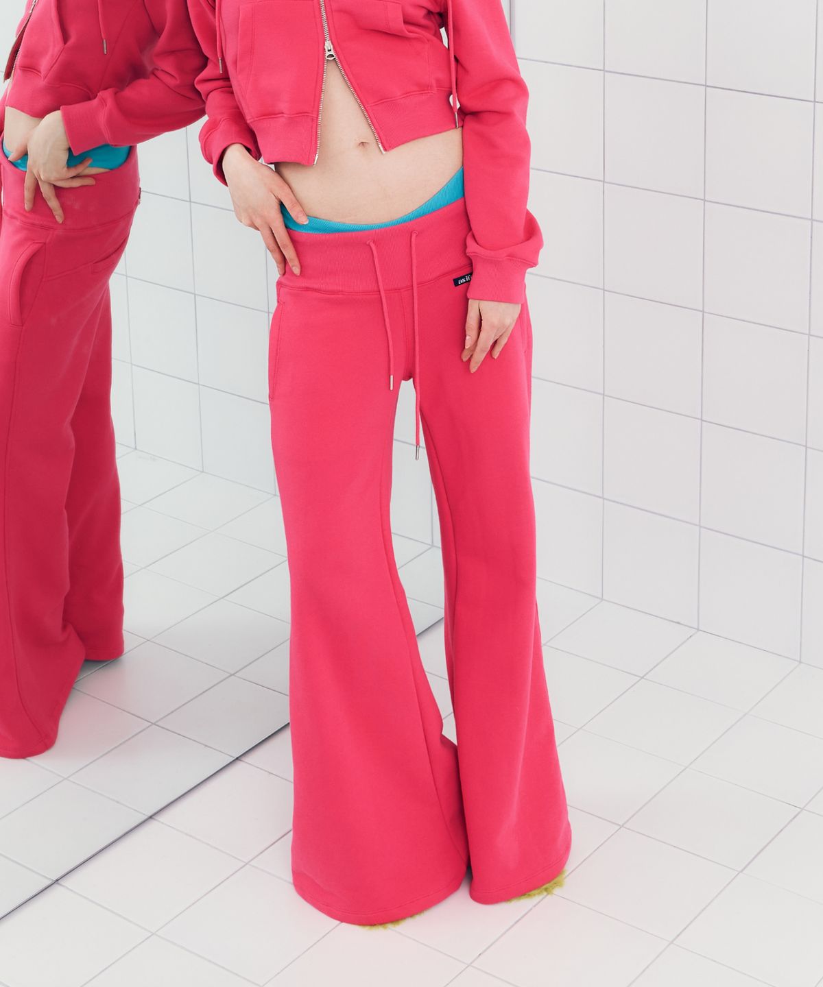 에즈이프 캘리(ASIF CALIE) CALIE HEART PANTS PINK