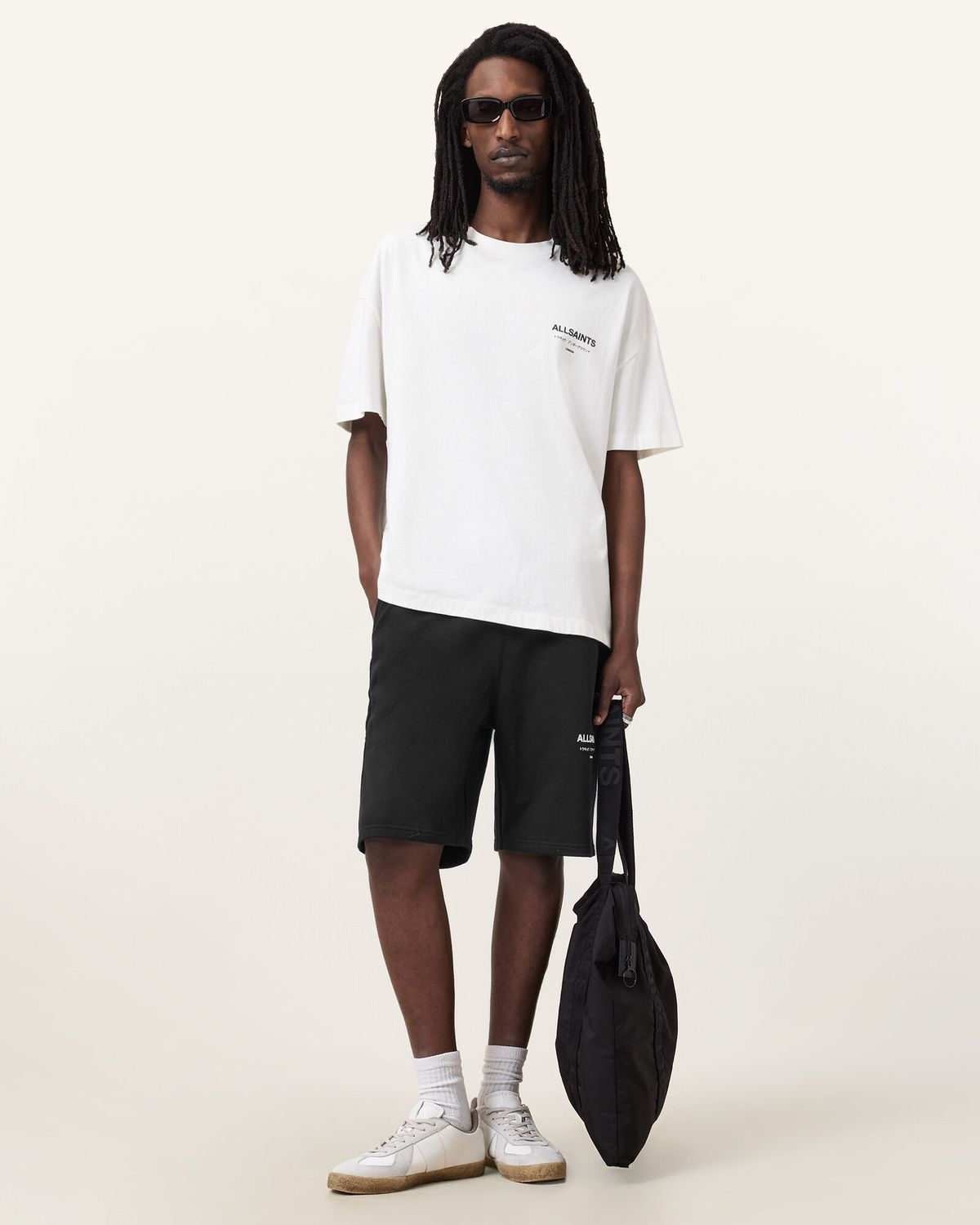 올세인츠(ALLSAINTS) 언더그라운드 스웨트쇼츠 M002TC-451
