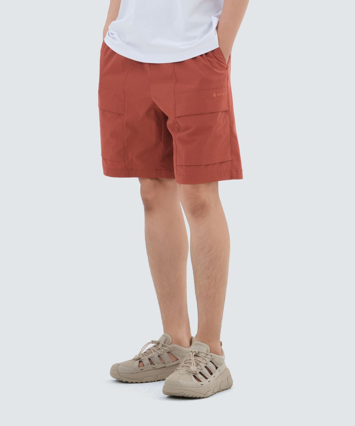 스노우피크 어패럴(SNOWPEAK APPAREL) 워크 카고 반바지 (S25MMFHP14) Brick