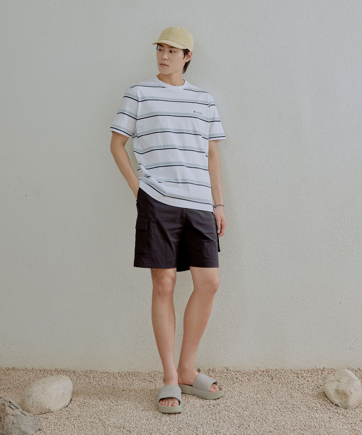 스노우피크 어패럴(SNOWPEAK APPAREL) 루트 카고 반바지 (S25MURHP60) Navy
