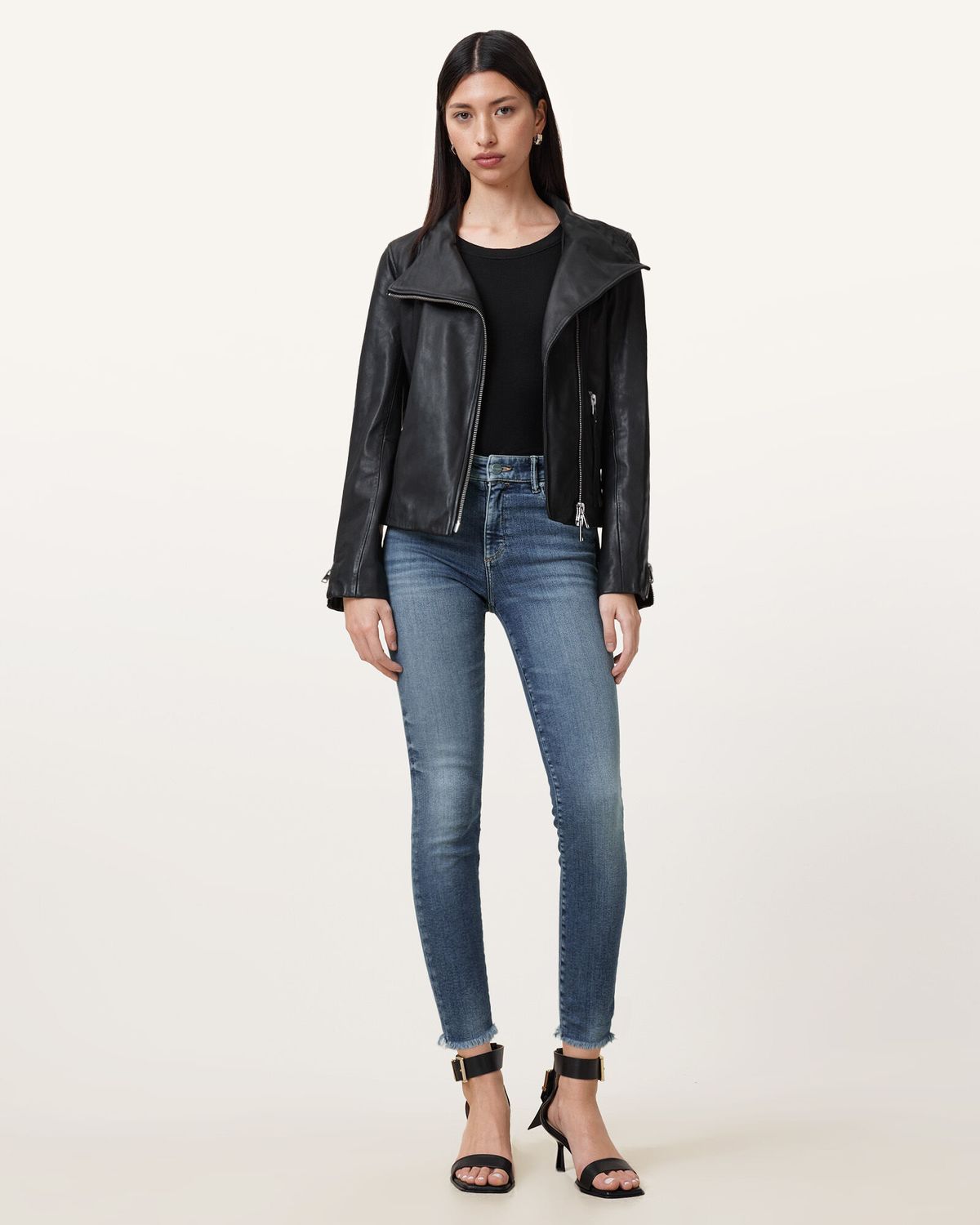 올세인츠(ALLSAINTS) 밀러 푸쉬업 진 W078EC-9859