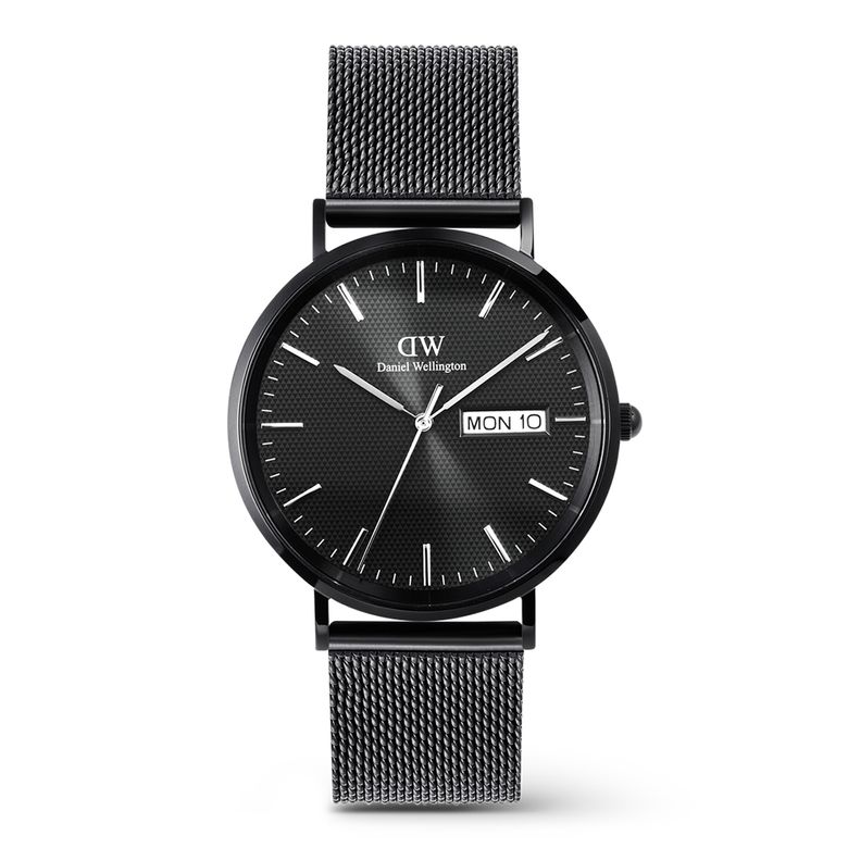CLASSIC DAY DISPLAY ONYX 데이데이트 블랙메탈 손목시계