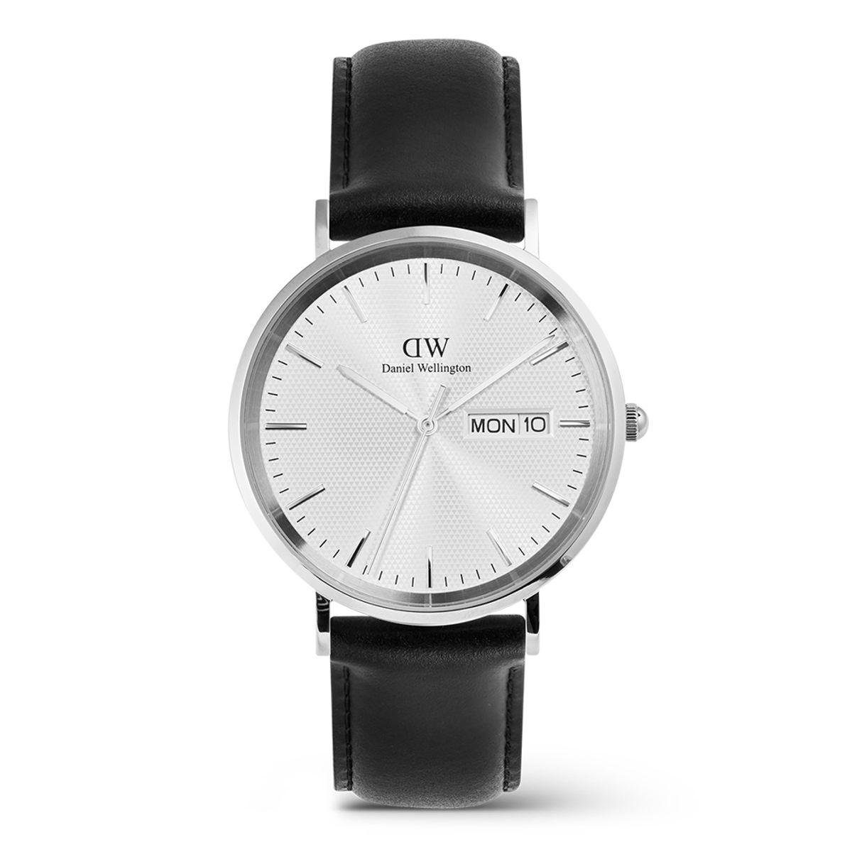 다니엘 웰링턴(DANIEL WELLINGTON) CLASSIC DAY DISPLAY SHEFFIELD SILVER 레더워치