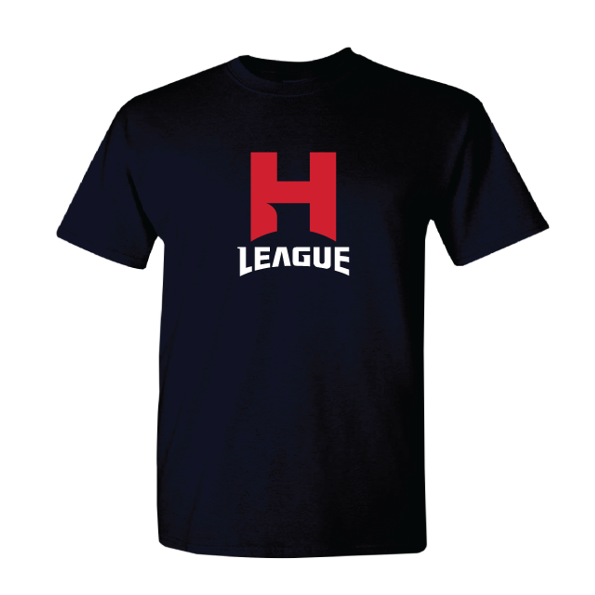 H리그(H LEAGUE) 네이비 로고 반팔티셔츠
