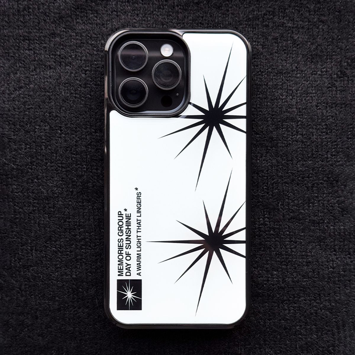메모리즈바운더리(MEMORIESBOUNDARY) Radiant Days Graphic Phone Case (Epoxy_WH)