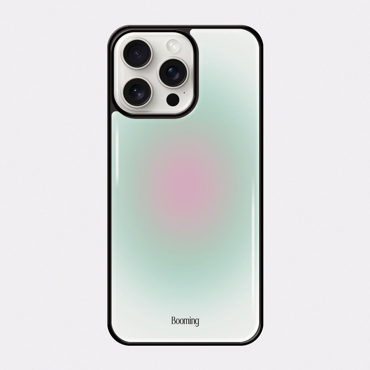 붐잉(BOOMING) (맥세이프추가가능) 오로라틴트 에폭시범퍼 케이스 (3colors) - 아이폰/갤럭시