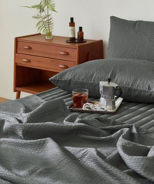 클래식썸머 시어서커 여름 홑이불세트(SS/Q/K) 5종