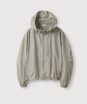 (woman) 샤이닝 윈드 브레이커_Light Beige