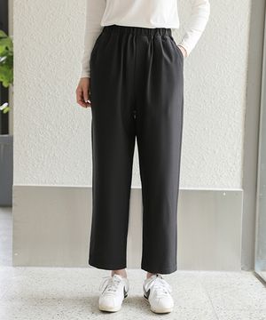 올밴딩 여유핏 일자 슬랙스