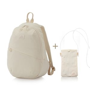 수지 백팩 S - IVORY WHITE_스트랩 폰 파우치 GIFT