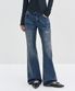 Signature Low Rise Semi Flared Jeans DCWPT003BlueB