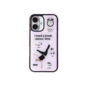 브레이크댄스타임 핑크 케이스(에폭시/글라스맥세이프)