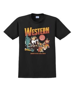 Gildan X 아메리칸 컬렉션 웨스턴 티셔츠