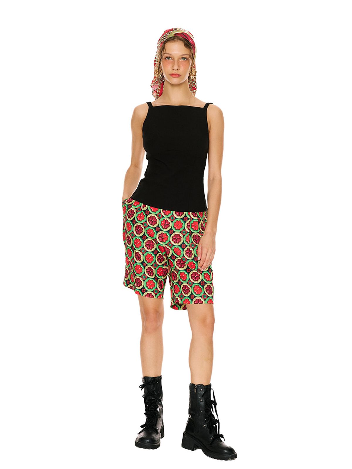 그리디어스(GREEDILOUS) Freedom Refit Patterned Shorts