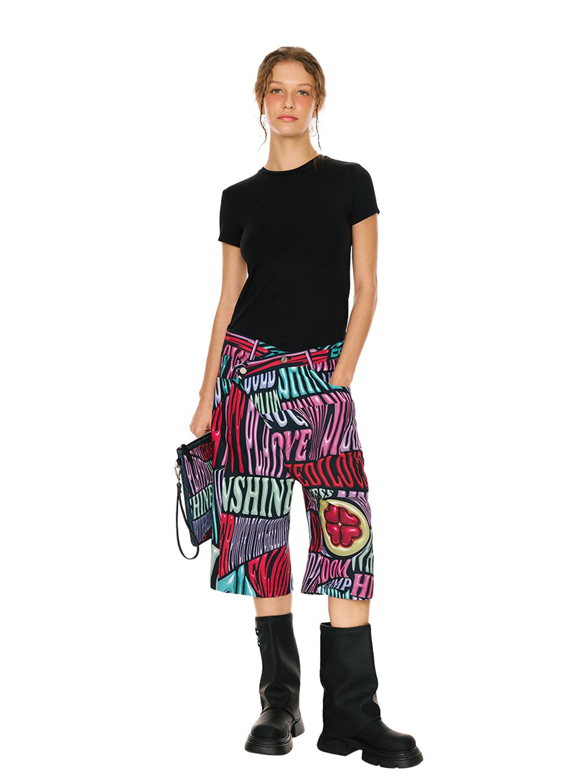 그리디어스(GREEDILOUS) Freedom One Point Berduma Shorts