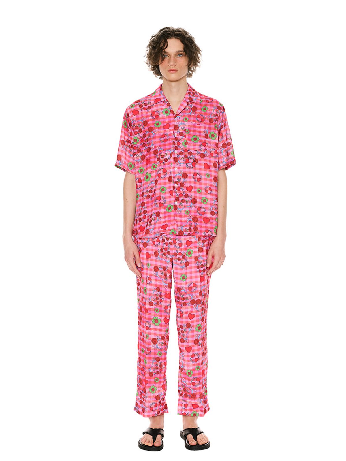 그리디어스(GREEDILOUS) Western Short Sleeved Shirt