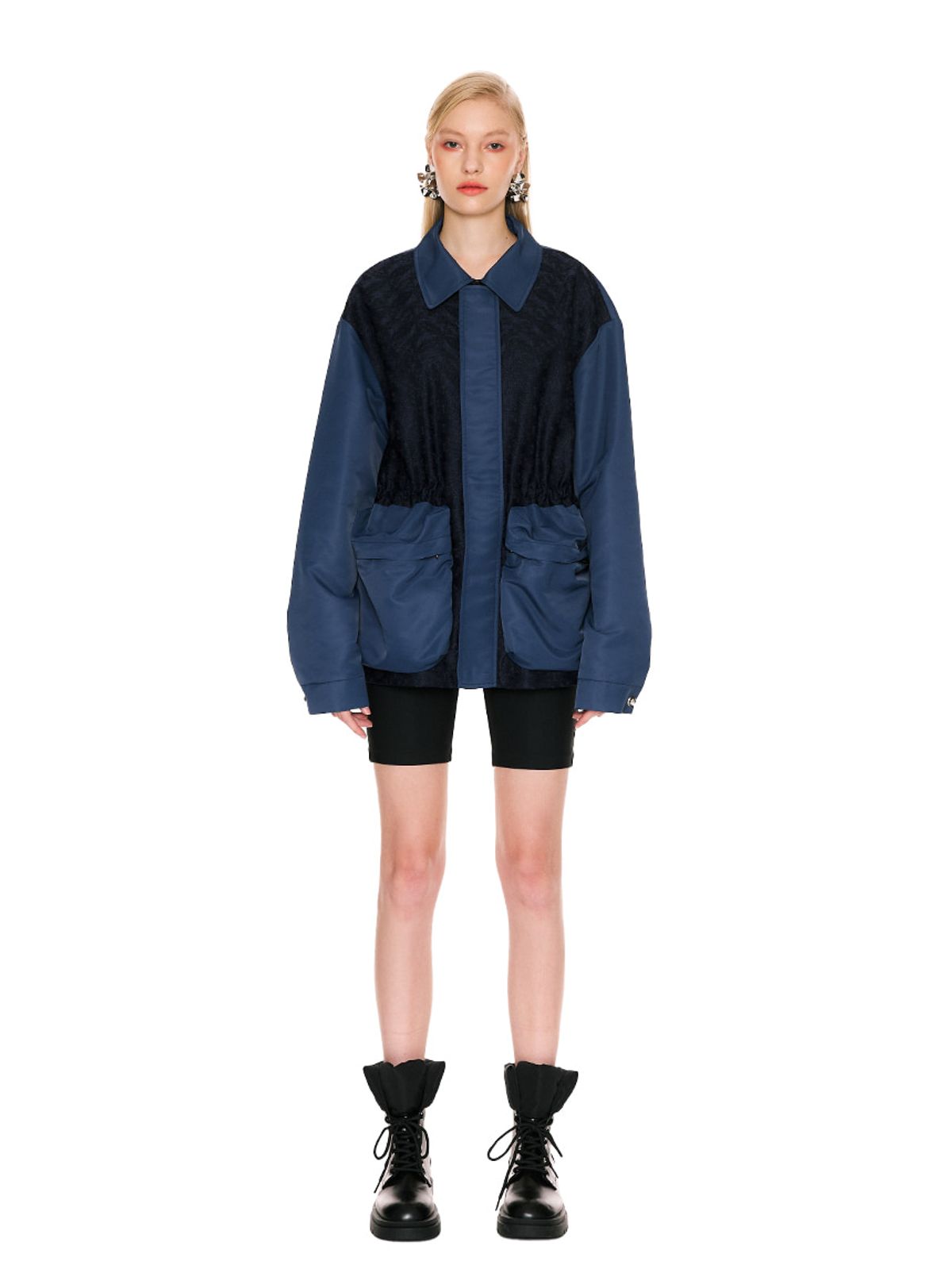 그리디어스(GREEDILOUS) Laced combination Jacket