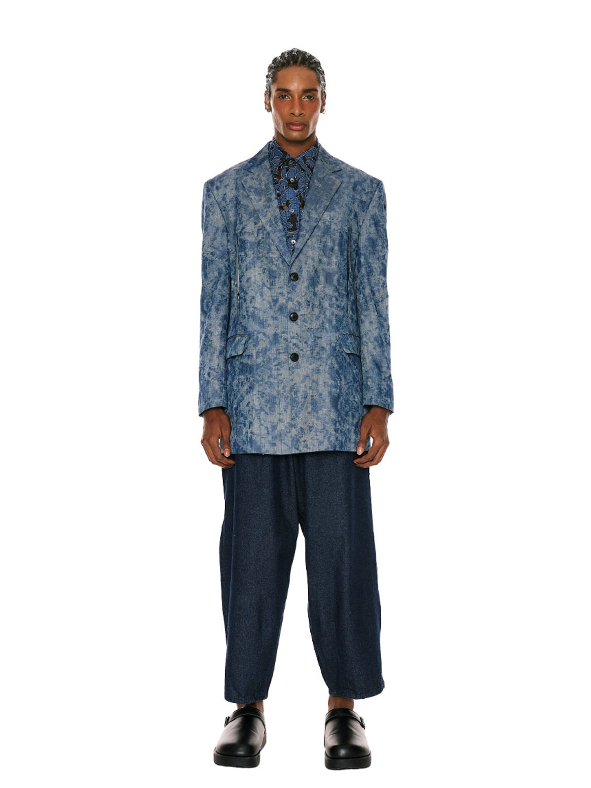 그리디어스(GREEDILOUS) Patterned Tailored Jacket