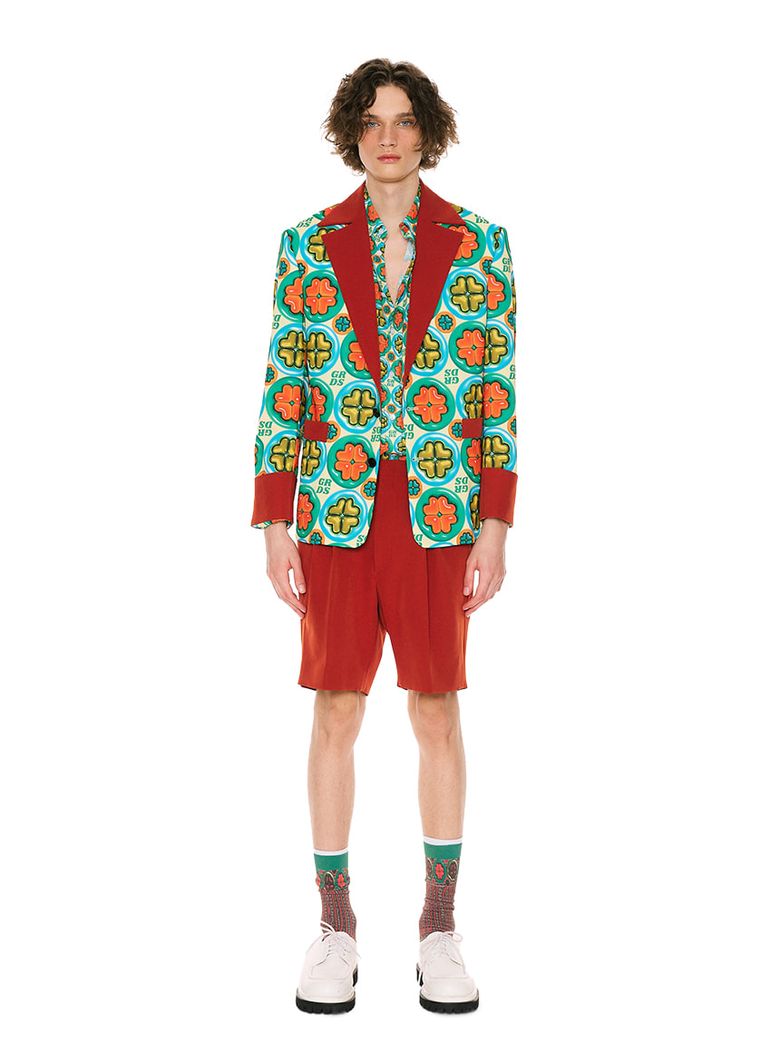 Ginger Big Lapel Oversized Jacket