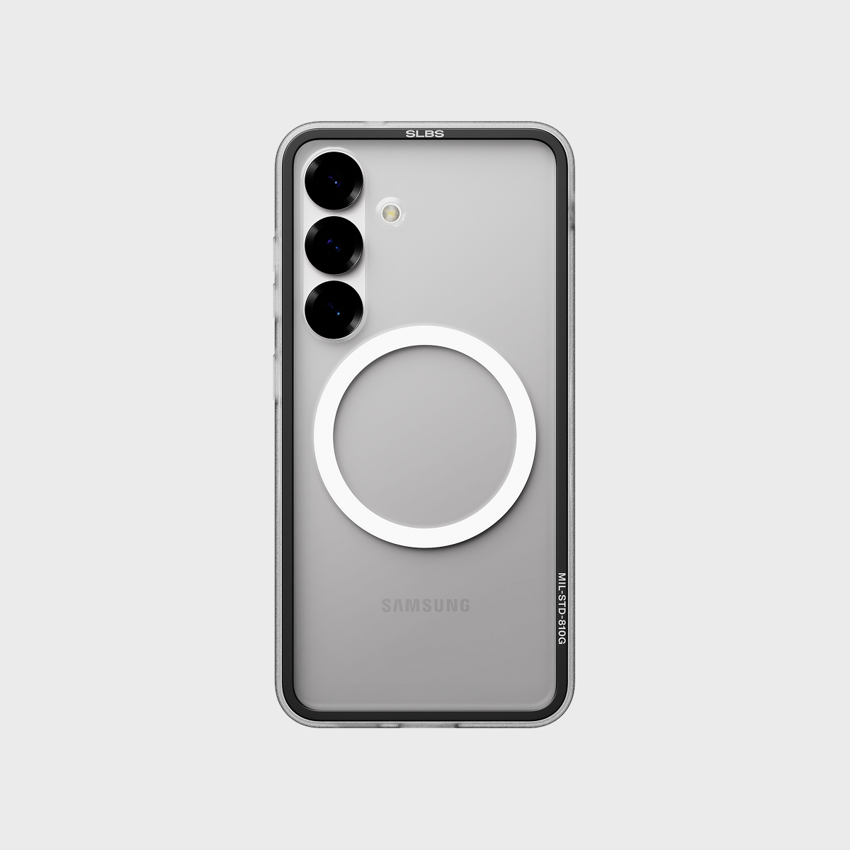 에스엘비에스(SLBS) SLBS 블랙 임프레션 클리어 마그넷 케이스 for Galaxy S25 Series