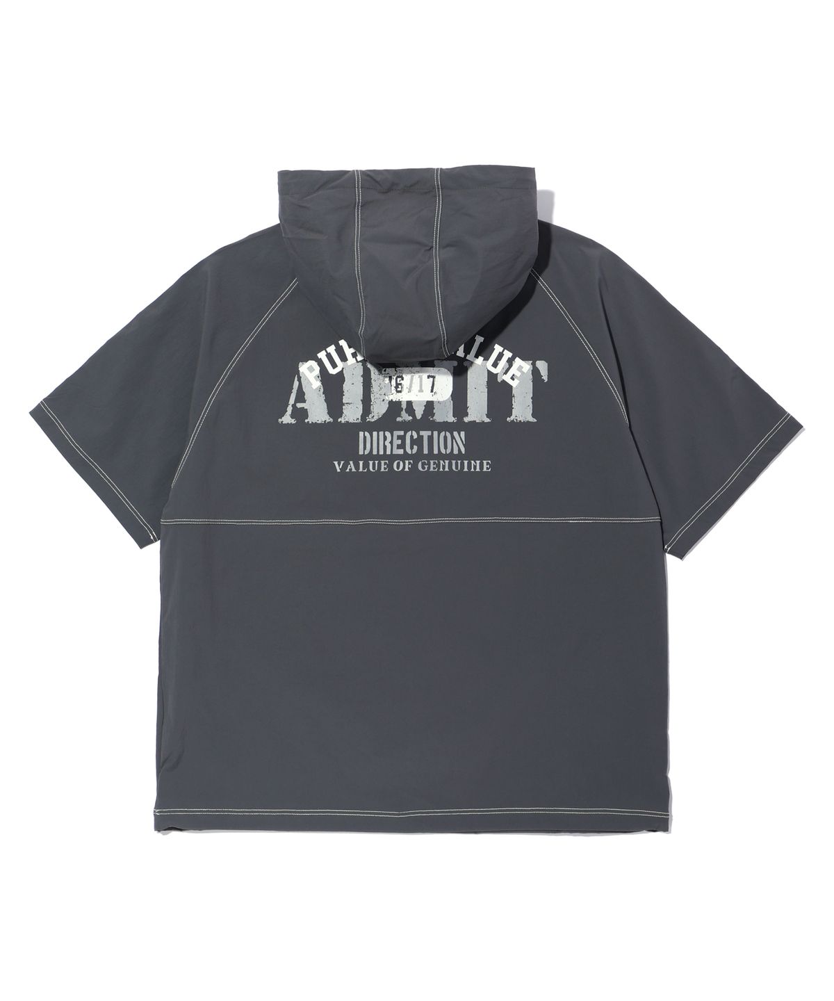 벙커버스터(BUNKERBUSTER) 어드밋 스티치 후드 아노락 DARK GREY (MP2TU220-073)