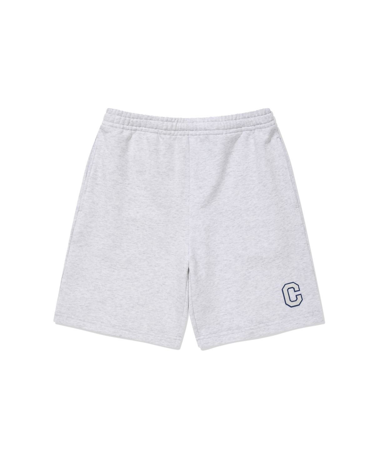 커버낫(COVERNAT) 레귤러 C 로고 스웻 쇼츠 Heather Gray