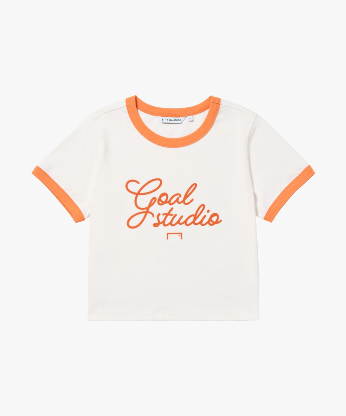 골스튜디오(GOALSTUDIO) WS SCRIPT LINGER TEE-ORANGE