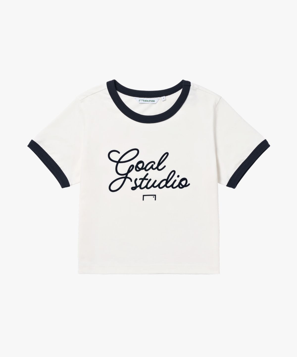 골스튜디오(GOALSTUDIO) WS SCRIPT LINGER TEE-NAVY