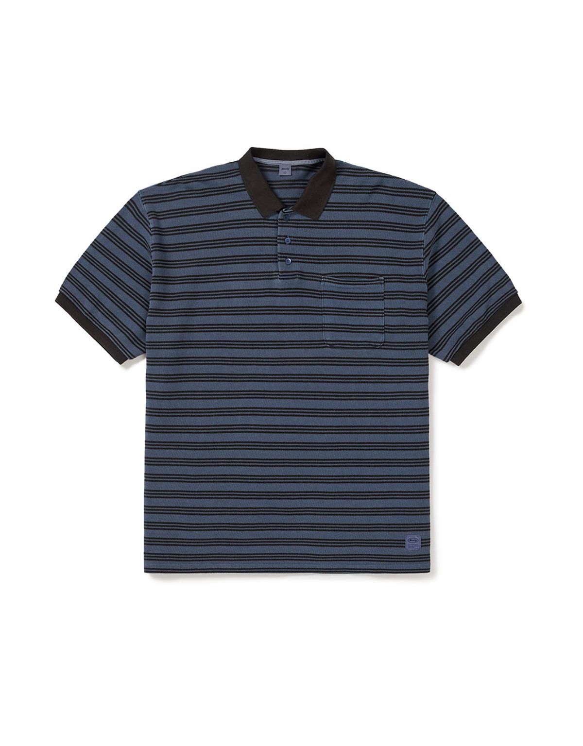 엠엠엘지(MMLG) [Mmlg] OVERDYED BS PIQUE SHIRT (NAVY)