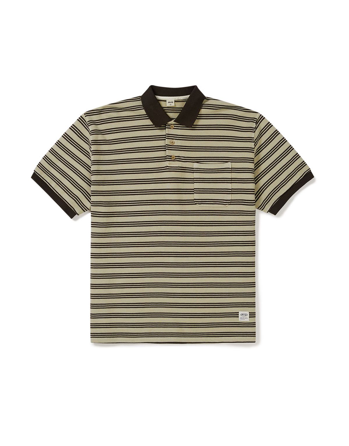 엠엠엘지(MMLG) [Mmlg] OVERDYED BS PIQUE SHIRT (BEIGE)
