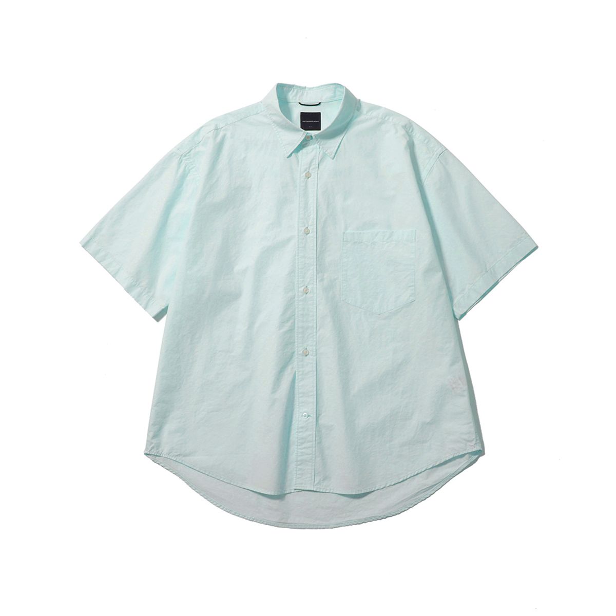 모이프(MOIF) [SS25] UNIFORM HALF SHIRT / SEAFORM GREEN