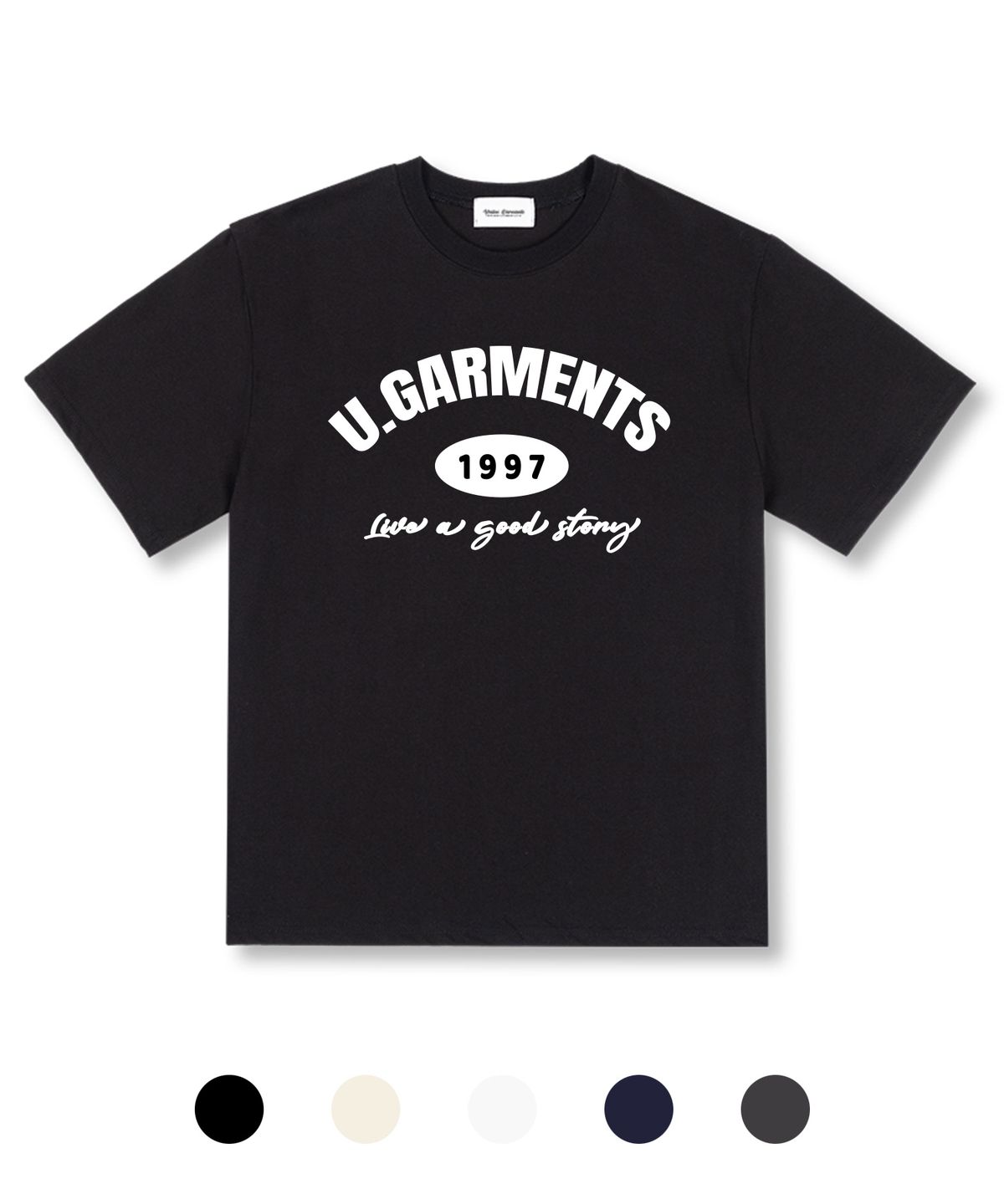 유니온가먼츠(UNION GARMENTS) 1997굿스토리 오버핏 반팔 티셔츠 5 COLOR